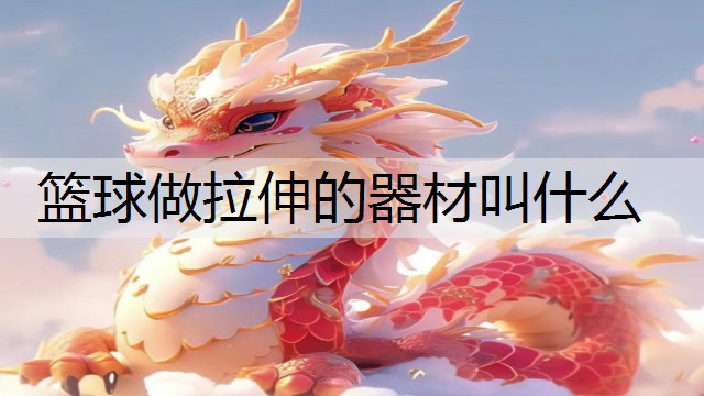 篮球做拉伸的器材叫什么