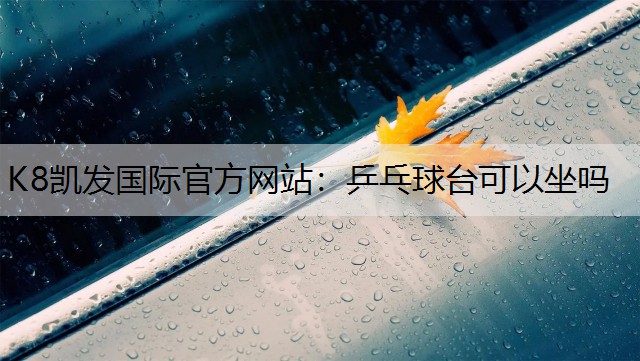 乒乓球台可以坐吗